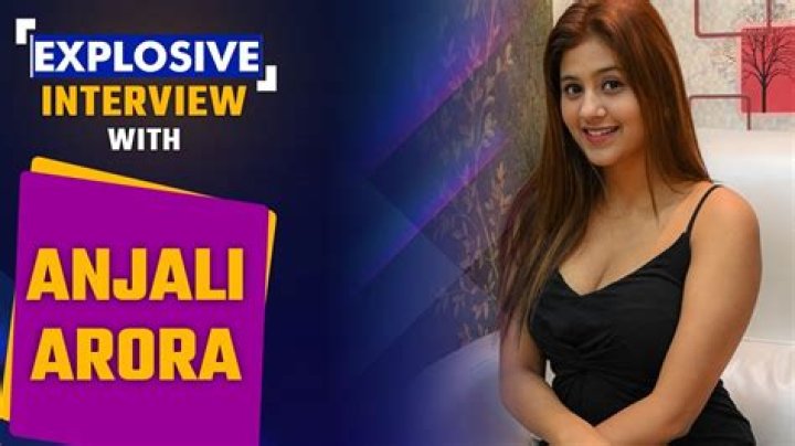 Anjali Arora: Unveiling the Truth Behind the Controversial MMS Video