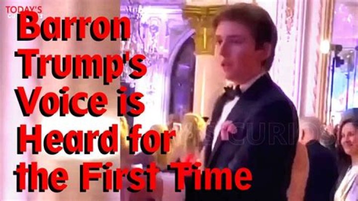 Did Baron Trump Sing? Exploring the Musical Journey of a Young Trump