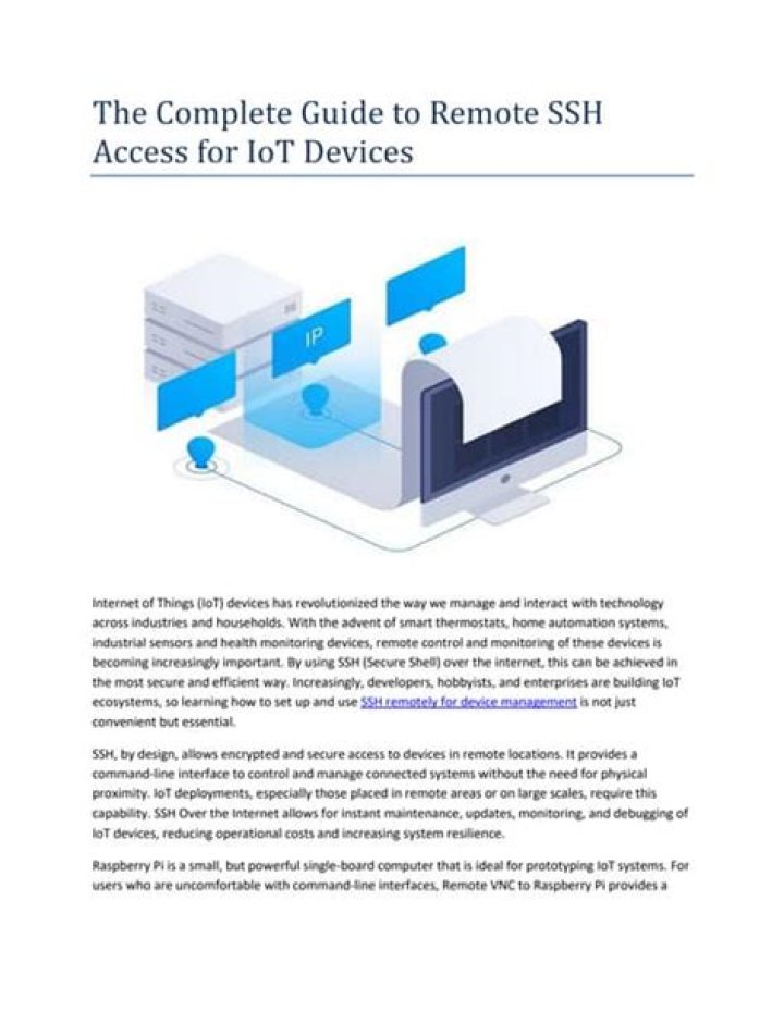How to Set Up a Free IoT Remote SSH: A Comprehensive Guide