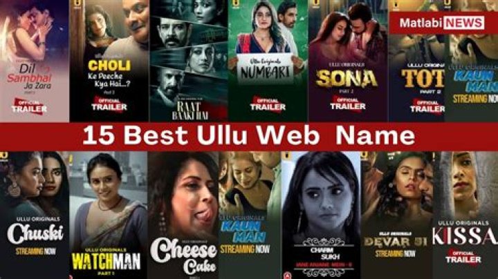 Ullu Movies: A Thrilling Platform for Indian Web Series