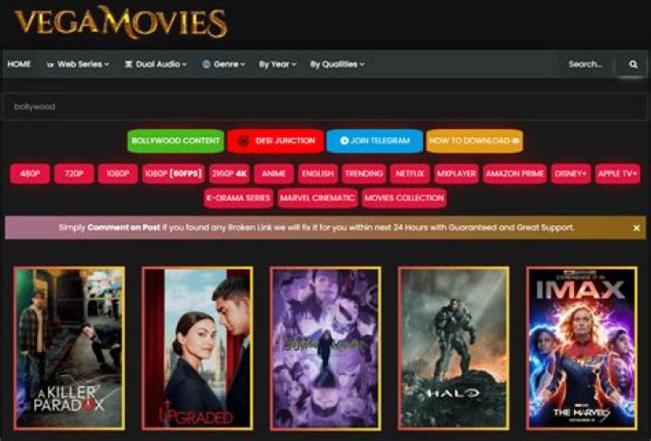 Vegamovies HD4U: Your Ultimate Destination for High-Quality Entertainment